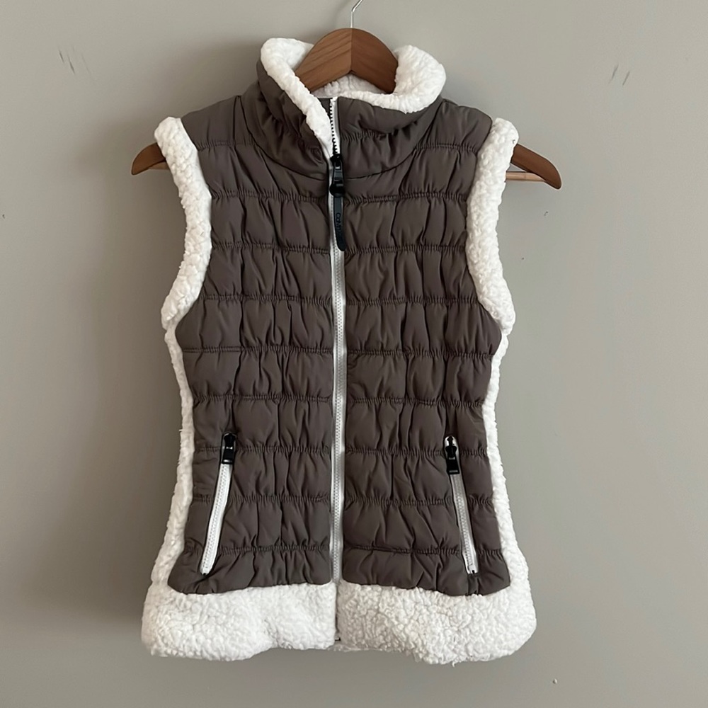 Calvin Klein Ruched Puffer Vest